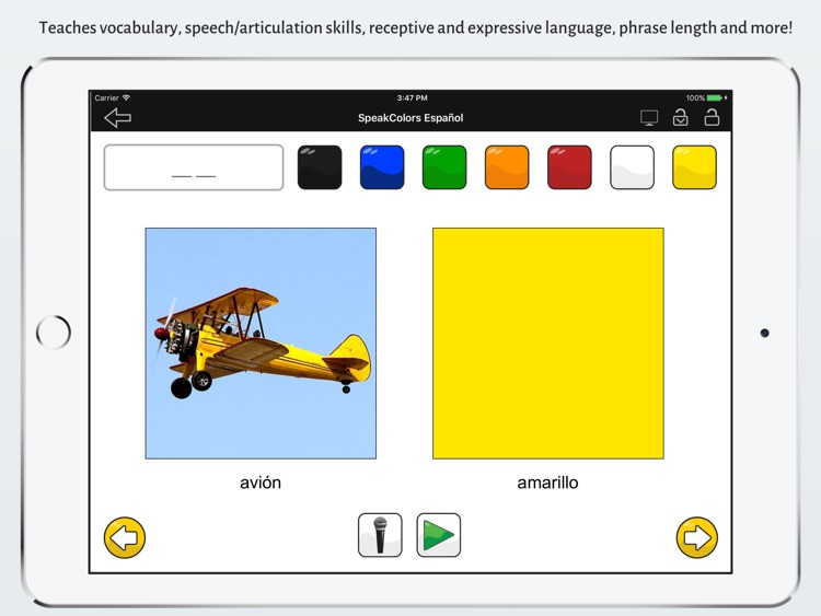 SpeakColors Español Pro