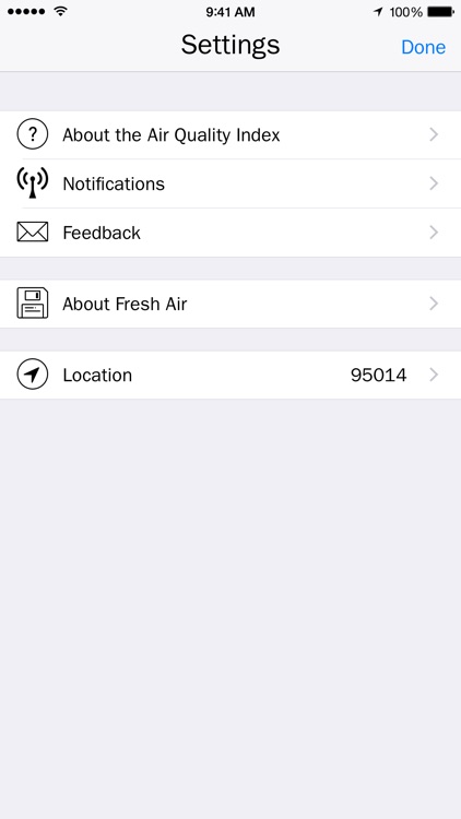 Fresh Air - Real-time air quality info