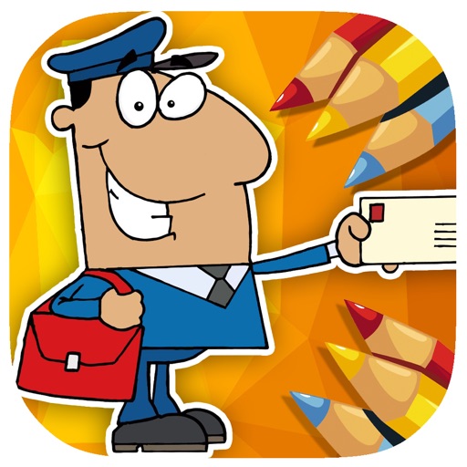 Hero Postman Game Coloring Page Free For Kids