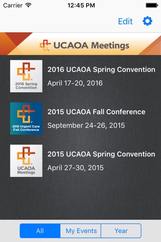 UCA Meetings screenshot 2