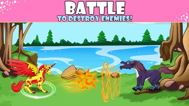Pony City - Girls pet unicorn evolution games screenshot-4