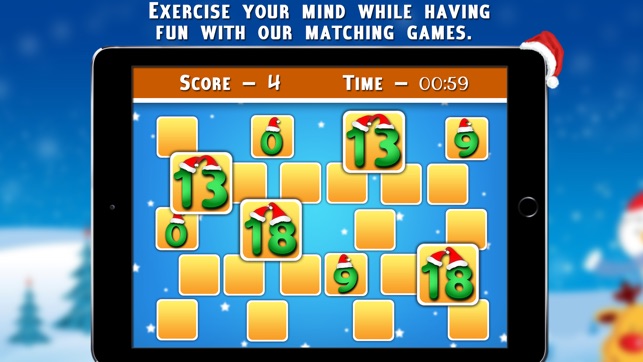 Christmas Numbers Matching Cards - Christmas Games(圖2)-速報App