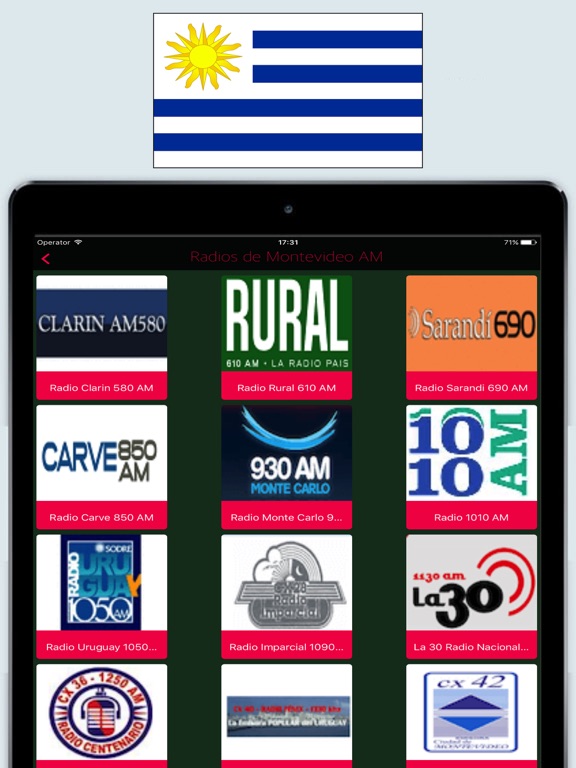 Radios de Uruguay AM - Emisoras del Uruguay Online screenshot 2