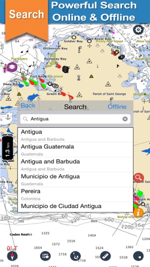 Antigua & Barbuda Boating Maps(圖3)-速報App