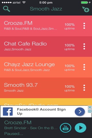 Smooth Jazz Radio Stations screenshot 2