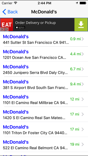 Fast Food Finder! Find FastFood Restaurants(圖2)-速報App