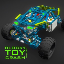 Blocky Toy Car Crash V