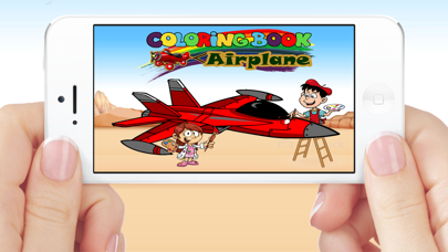 How to cancel & delete Airplanes Jet Helicopter Coloring Book For Kids from iphone & ipad 1