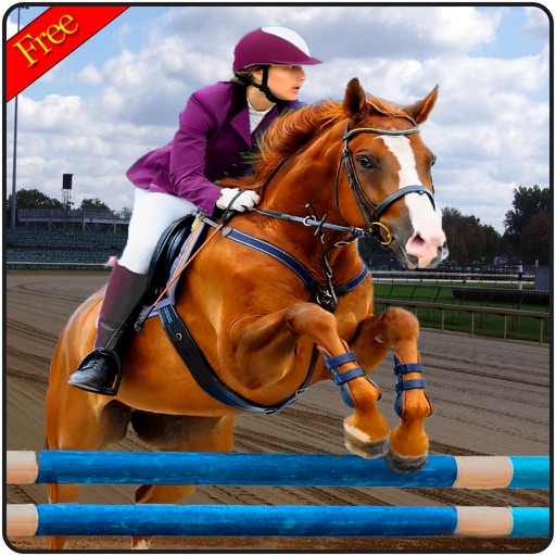 Wild Horse Racing My Jumping Horse Icon