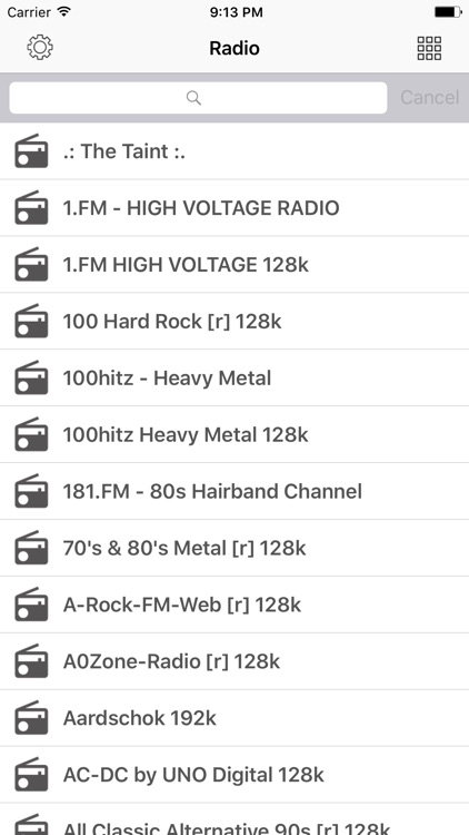 Radio FM Metal online Stations