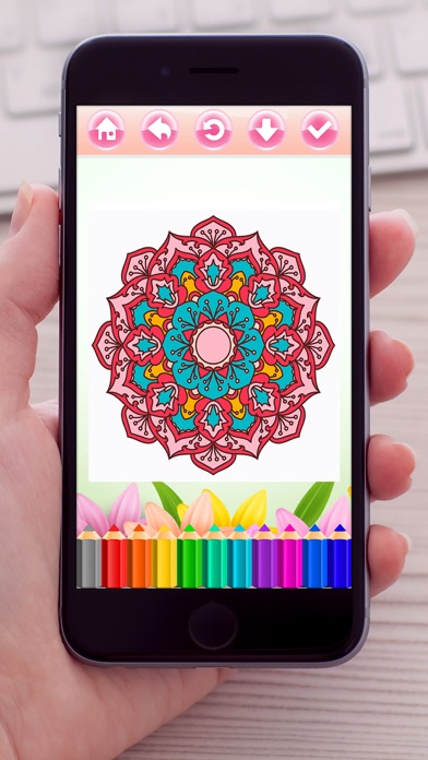 How to cancel & delete Adults Coloring Book Color Pigment Therapy Page from iphone & ipad 2