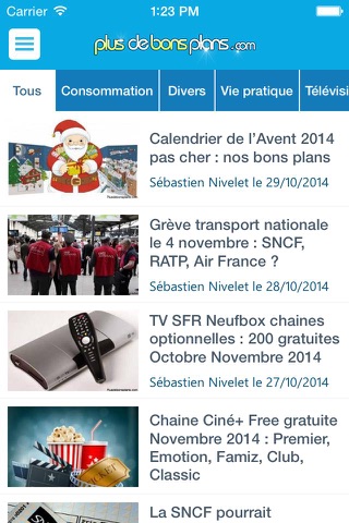 Plus De Bons Plans screenshot 2