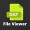 Dat file opener and viewer app helps you to open dat files in any format