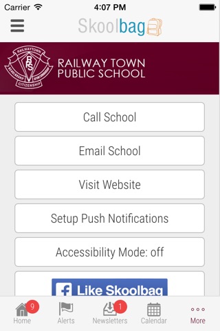 Railway Town Public School - Skoolbag screenshot 3