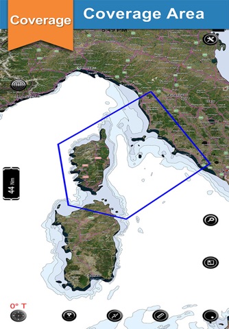 Isola Del Giglio Boating Chart screenshot 2