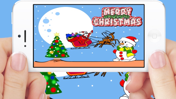 Christmas Santa Coloring Book Games For Kids Free