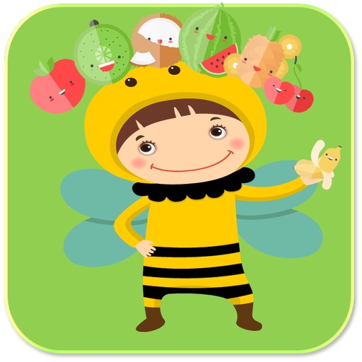Fruits matching pictures games for kids iOS App