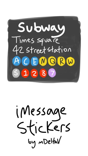 NYC stickers for iMessage, NY photo keyboard emoji(圖1)-速報App