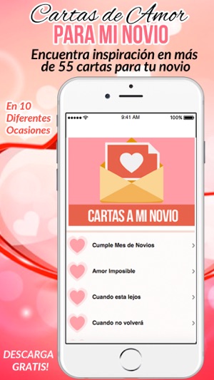 Cartas de amor para mi novio