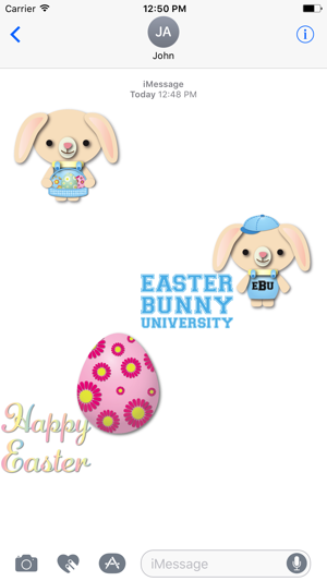 Easter Bunny Stickies(圖4)-速報App