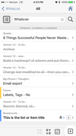 WhiteList - A List Taking and Note Making App(圖5)-速報App