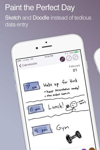 Calendoodle - The Pen & Ink Whiteboard Calendar screenshot 2