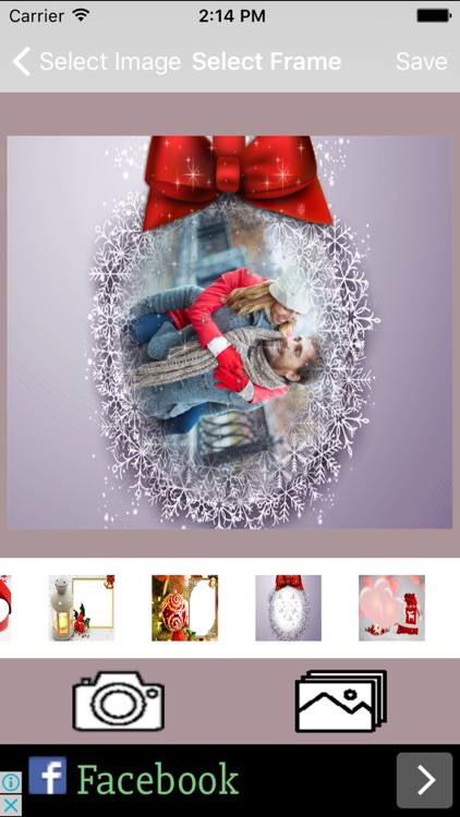 Merry Christmas HD Photo Frame And Pic Collage