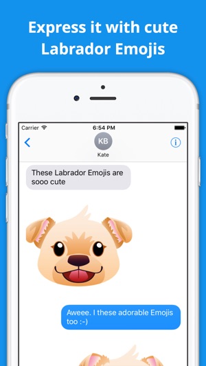 Labramojis - Labrador Retriever Emoji & Stickers!(圖1)-速報App