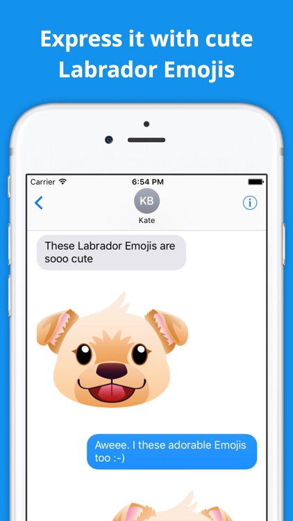 Labramojis - Labrador Retriever Emoji & Stickers!