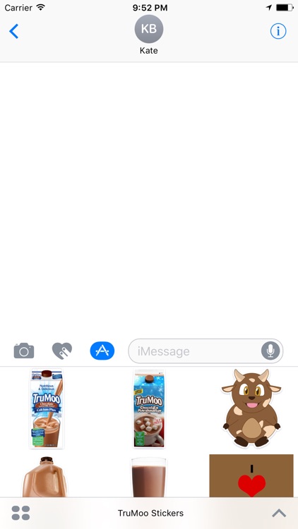 TruMoo Brand Milk Stickers