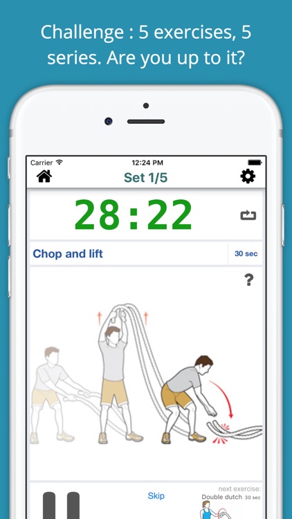 Battle Rope Challenge Workout PRO