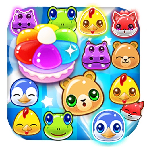 Pets Link Puzzle Pop 2017: Free Blast Match Games iOS App