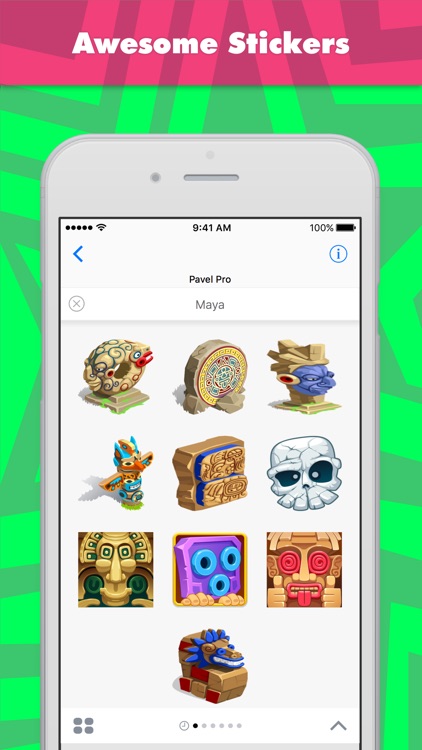 Maya stickers by Pavel Pro