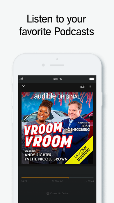 Audible audiobooks & podcasts iphone images