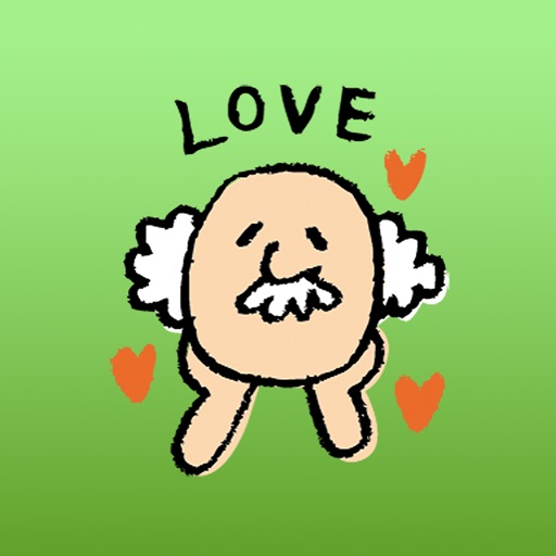 Gentle Old Man Collection Sticker icon