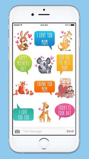 Mothers Day I Love You Sticker Pack(圖3)-速報App