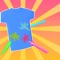 Push the ink through a mesh screen and print a great t-shirts