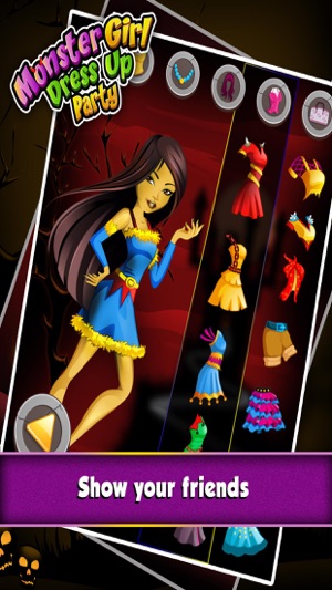 Monster Halloween Fashion Star Dress Up Game Free(圖3)-速報App