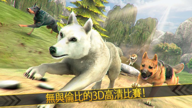 神奇狼人和狗狗衝突 - 我的夢幻動物園跑酷3D(圖1)-速報App