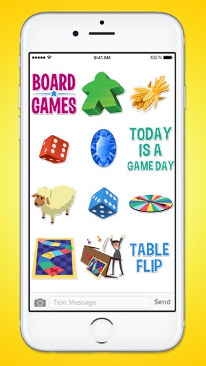 Table Top Board Games Big 140 Sticker Pack On The App Store