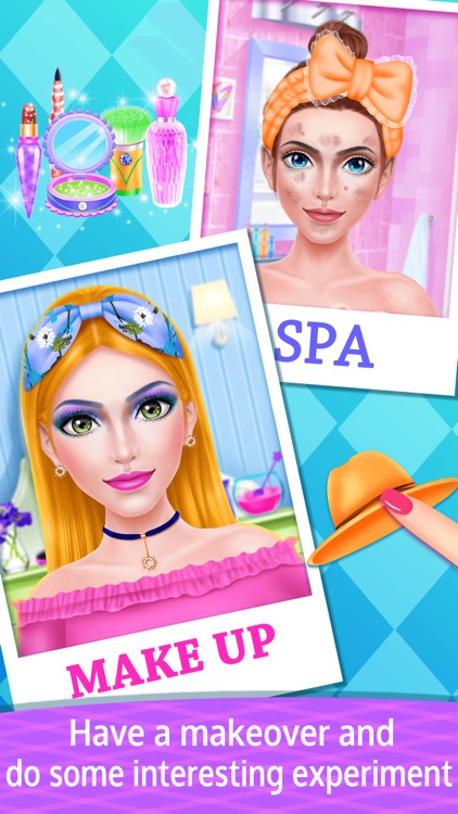 Dream Job: Science Girl Beauty Makeover Salon Game