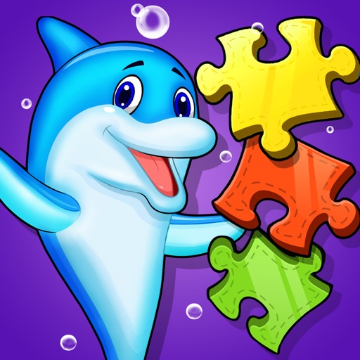 Sea Animal Puzzles For Kids Icon