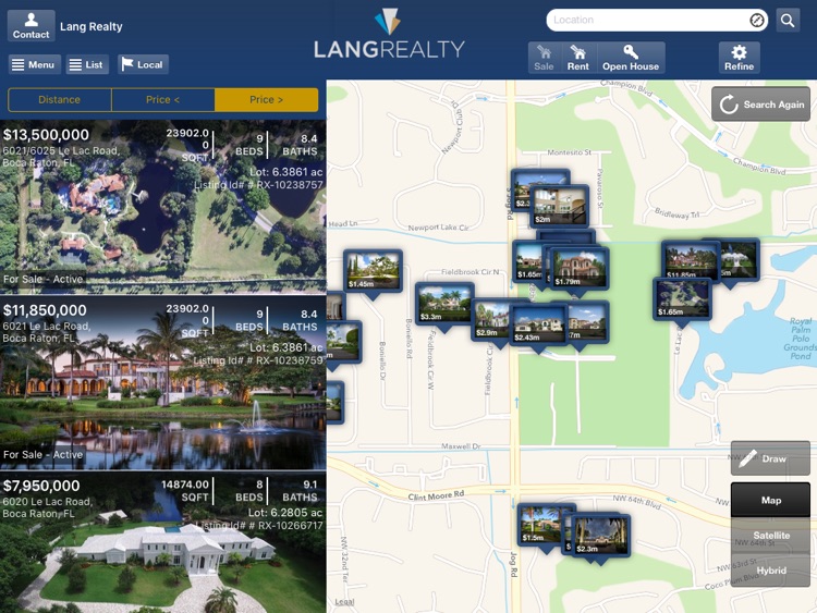 Lang Realty for iPad