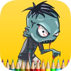 Activities of Zombies Ghost Coloring Book - Drawing for Kids