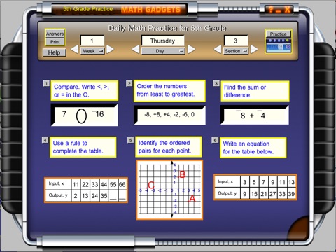 Fifth Grade Math Practice Student screenshot 3