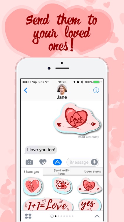 Love Stickers – Fun Text.ing for iMessage screenshot-4