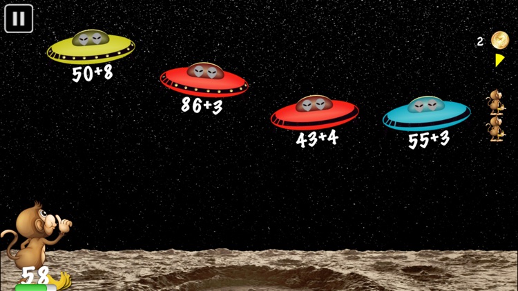 Arithmetic Invaders: Grade 1 Math Facts screenshot-4