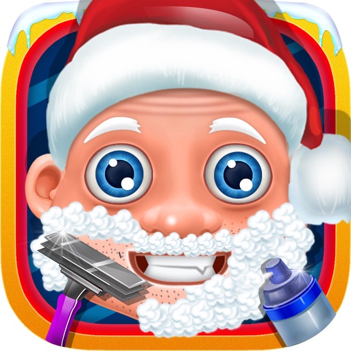 Santa Beard Salon - Santa Shaving Day iOS App