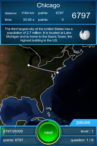 Worldquiz HD - the 3D geography quiz screenshot 4