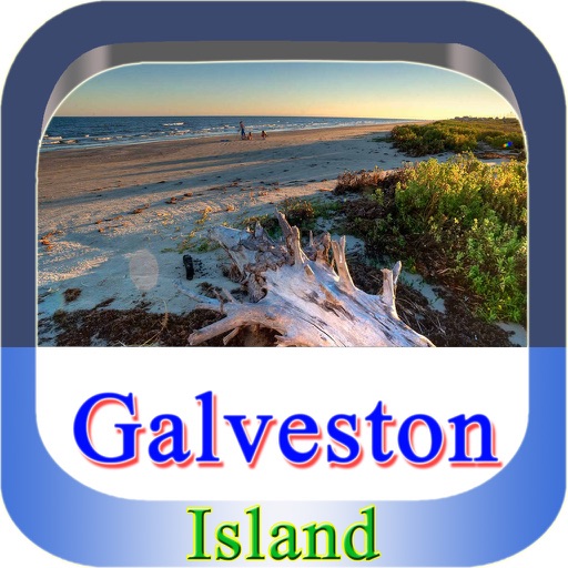 Galveston Island Offline Map Guide icon